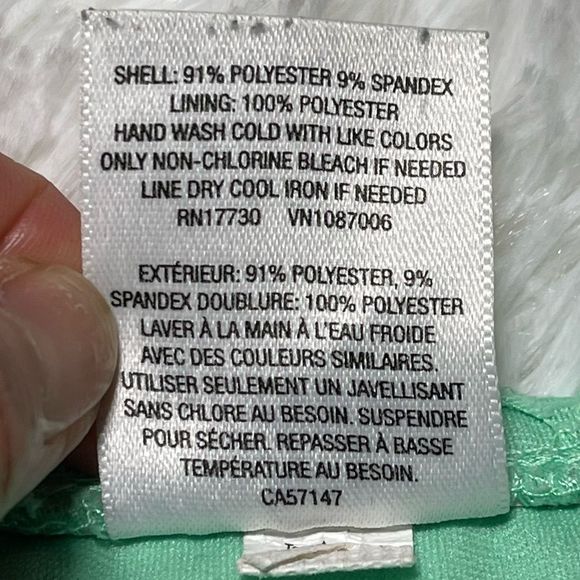 EUC Mossimo Mint Green Crochet Side Tie Bikini Bottom XL - Picture 12 of 13